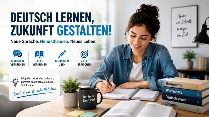 Wie lernt man Deutsch schneller und effektiver?