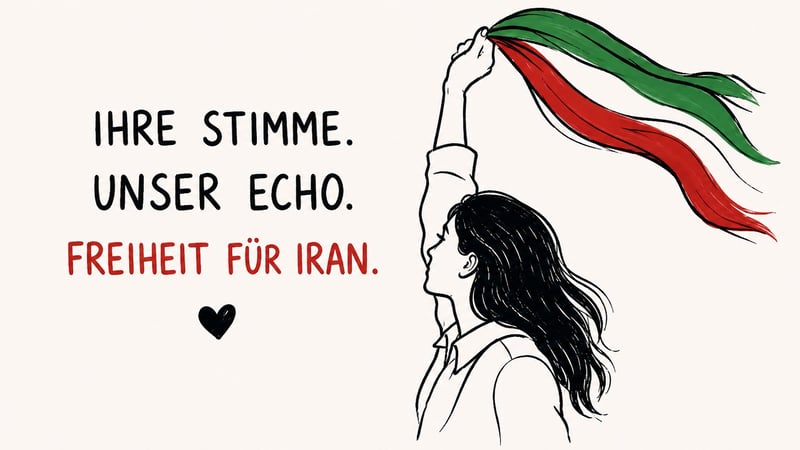 Die Menschen im Iran drohen zwischen den Fronten aufgerieben zu werden.