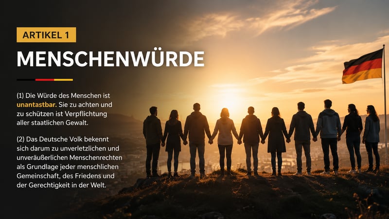 Artikel 1 – Menschenwürde