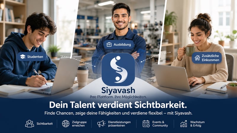 Nebenverdienst in Deutschland: Wie „Siyavash“ Ihre Fähigkeiten mit Kunden verbindet