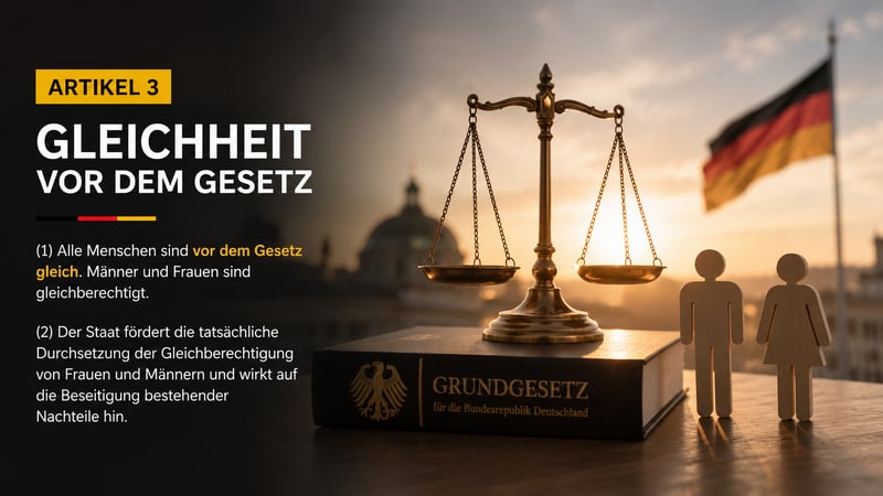 Artikel 3 – Gleichheit vor dem Gesetz