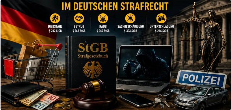 Vermögens- und Eigentumsdelikte im deutschen Strafrecht
