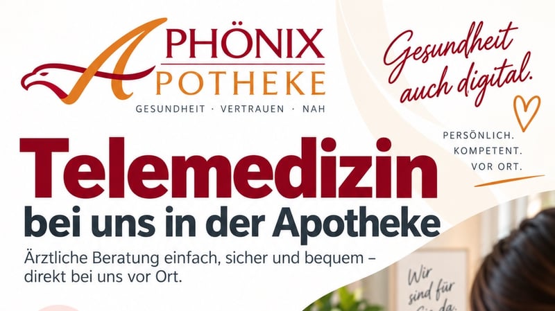 Telemedicine Now Available at Phoenix Pharmacy Düsseldorf