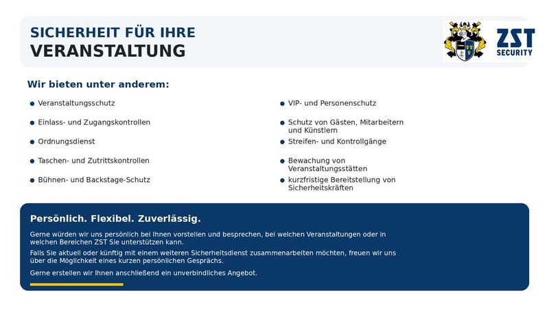 Sicherheit, auf die Sie zählen Können